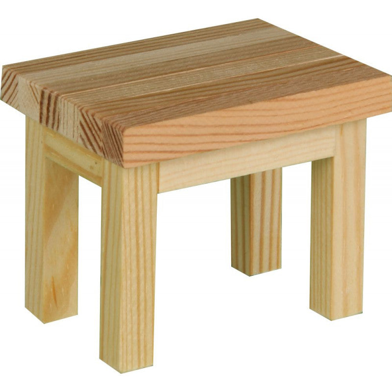 Set de construit Obiecte de mobilier, 128 piese din lemn, Walachia